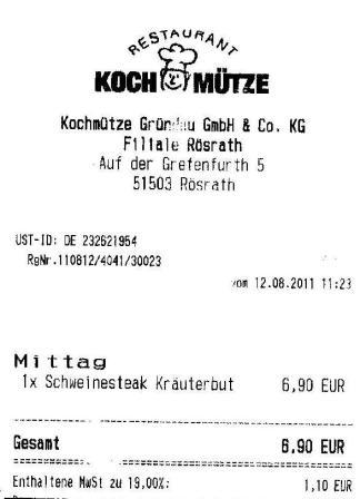 emhi Hffner Kochmtze Restaurant